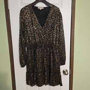 Michael Kors Black Metallic Dress